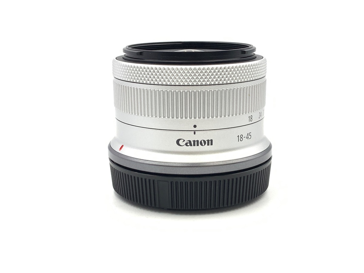 中古：A(美品)】キヤノン RF-S18-45mm F4.5-6.3 IS STM シルバー