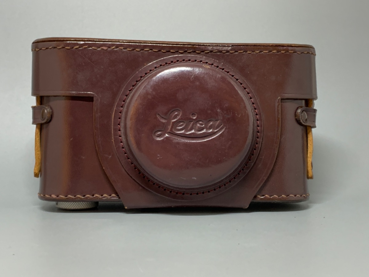 中古：B(並品)】ライカ バルナック用 革ケース(細ネジ