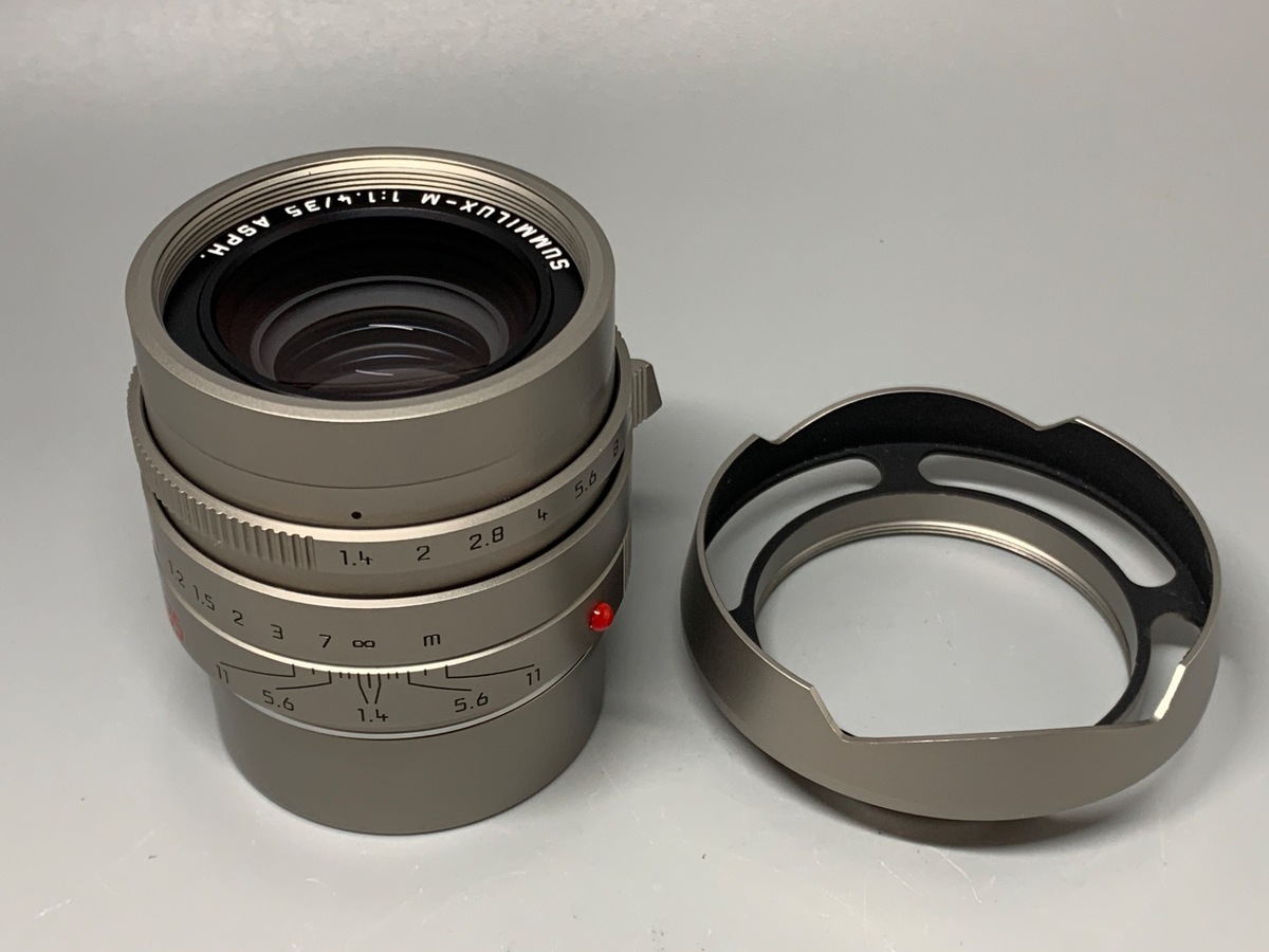【中古】ライカ ズミルックス M 35mm F1.4 ASPH. Titan(M9チタン)