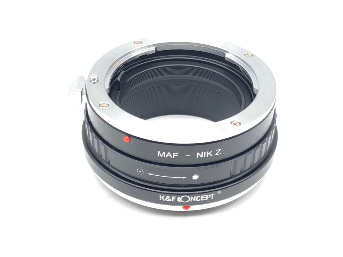 【中古】K&F Concept KF-AAZ マウントアダプター [レンズ側：ソニー(ミノルタ)A ボディ側：ニコンZ]