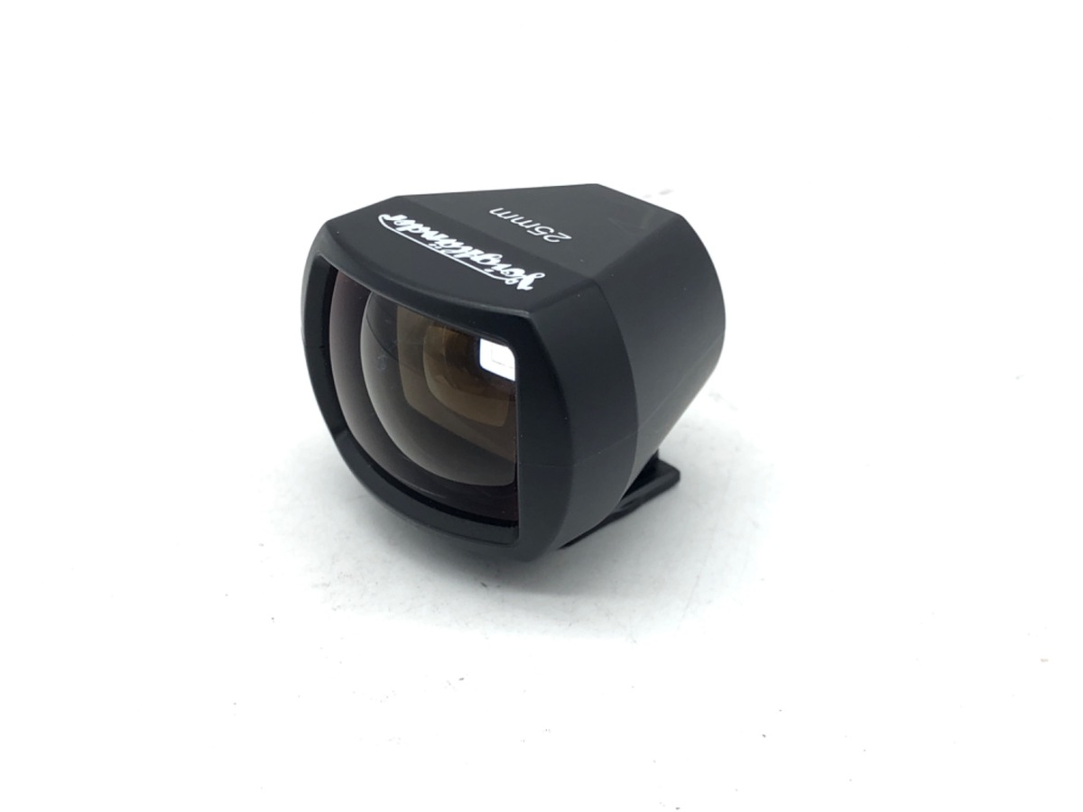 【中古】フォクトレンダー 25mm ビューファインダー  ブラック