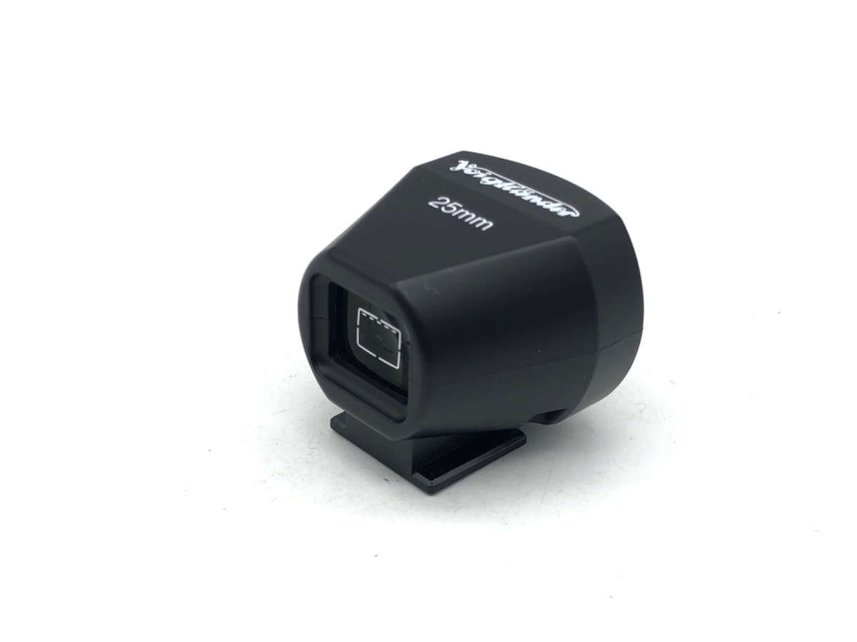 【中古】フォクトレンダー 25mm ビューファインダー  ブラック