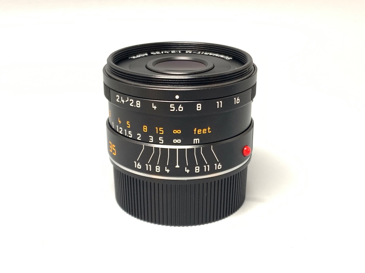 中古：B(並品)】ライカ ズマリットM f2.4/35mm ASPH. ブラック