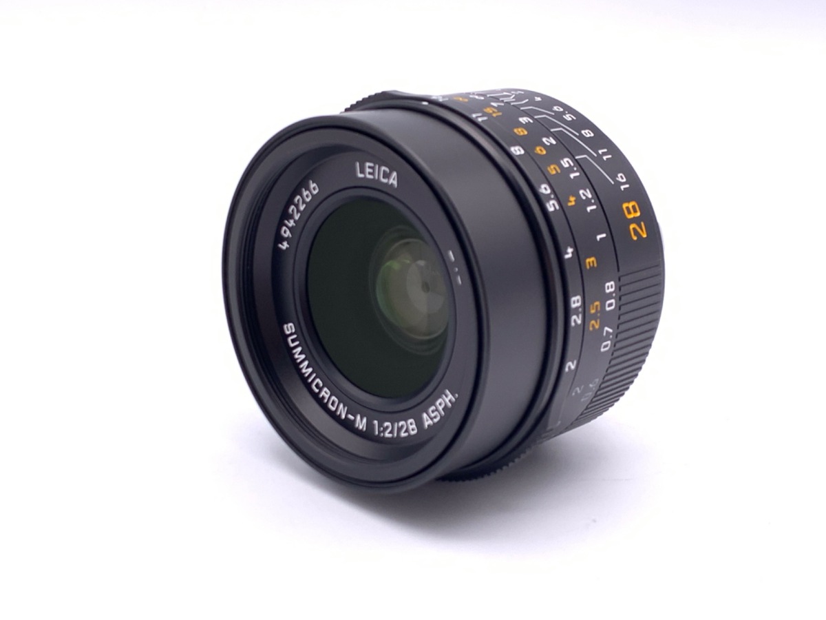 【中古】ライカ ズミクロン M f2/28mm ASPH. ブラック [11618]
