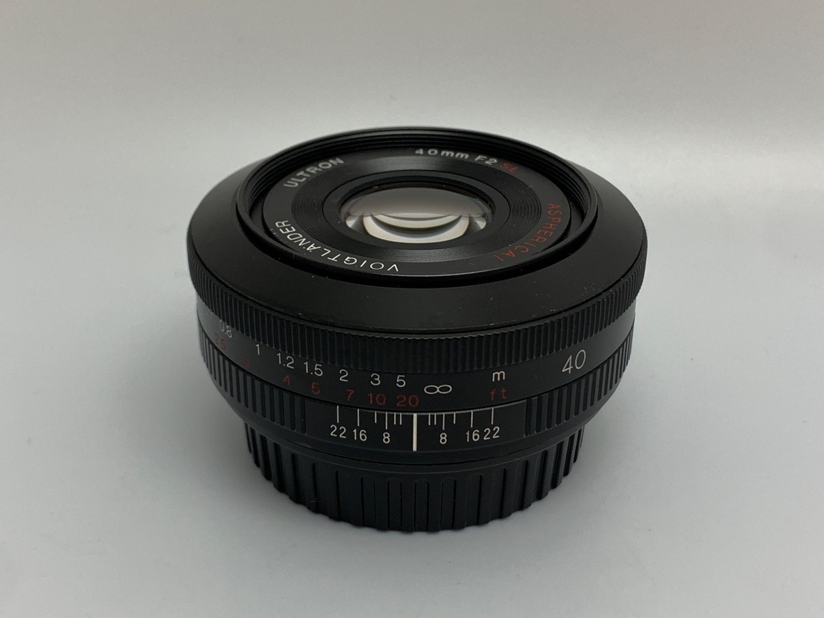 中古：B(並品)】フォクトレンダー ULTRON 40mm F2 SLII Aspherical EF