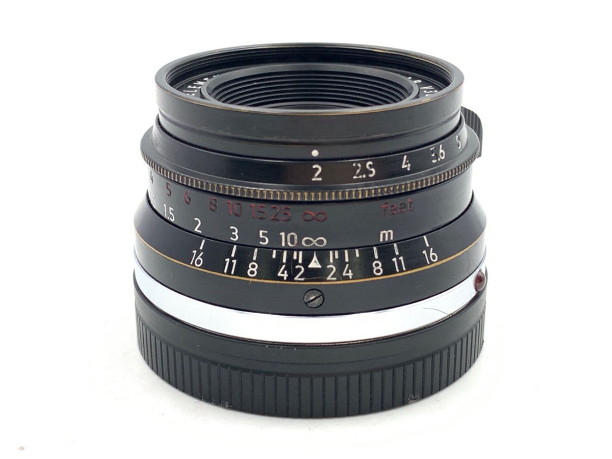 【中古】LIGHT LENS LAB M 35mm f/2 ライカM用 ブラックペイント
