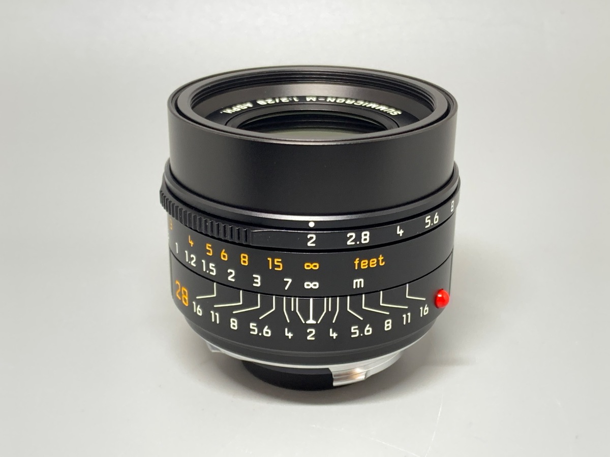 【中古】ライカ ズミクロン M f2/28mm ASPH. ブラック [11618]