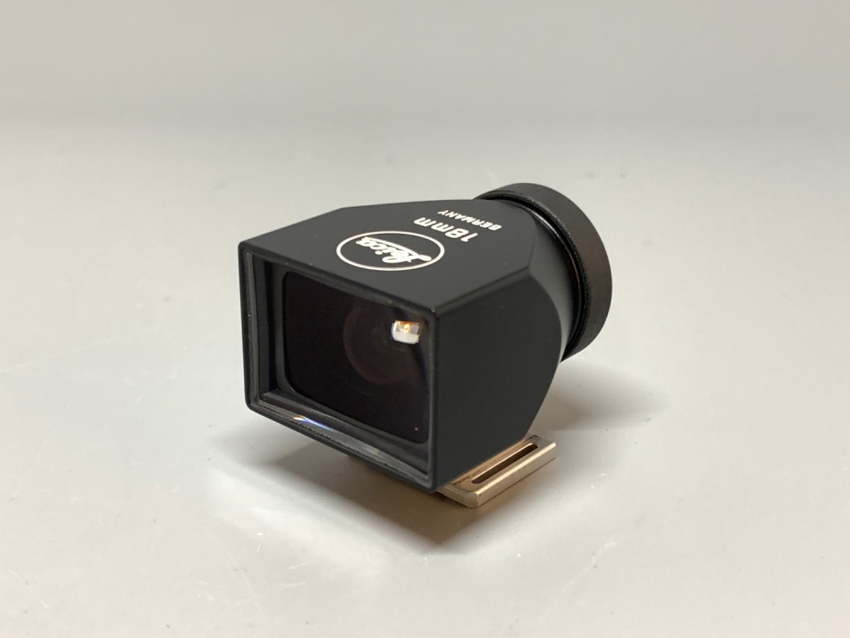 中古：A(美品)】ライカ ビューファインダーM 18mm ブラック