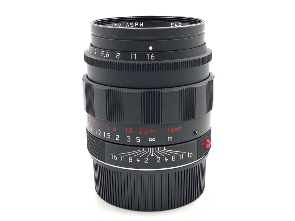 中古：AB(良品)】ライカ ズミルックスM 50/1.4 ASPH. ブラック