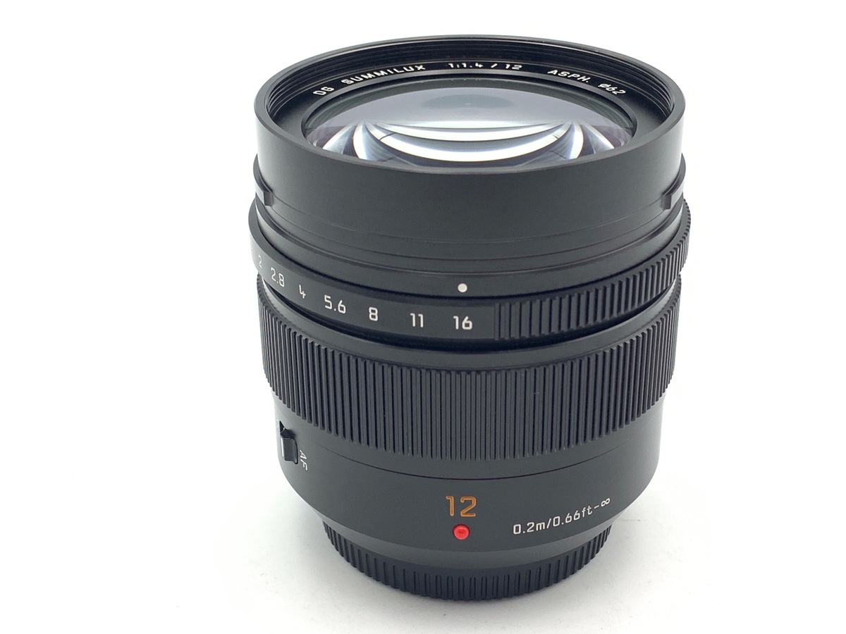 【中古】パナソニック LEICA DG SUMMILUX 12mm / F1.4 ASPH. [H-X012]