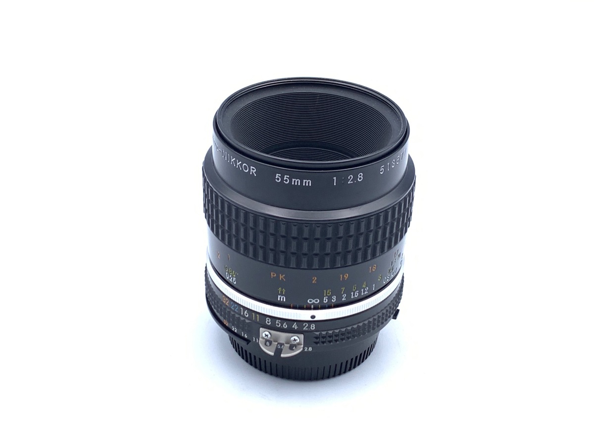 中古　オールドレンズ　Ai Micro-Nikkor 55mm f2.8 S￼ 中古：B(並品)】ニコン Ai Micro-Nikkor 55mm F2.8S | 2119341060609