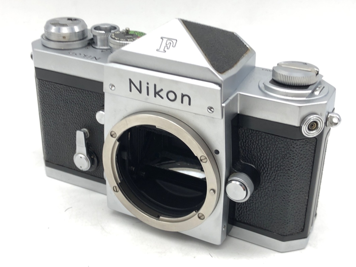 【中古】ニコン F 中期 アイレベル ボディ シルバー