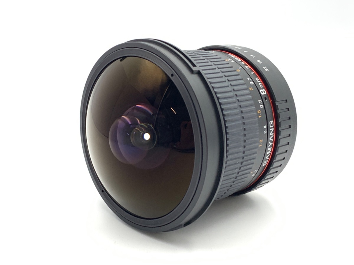 【中古】サムヤン 8mm F3.5 UMC FISH-EYE CS II キヤノン EF