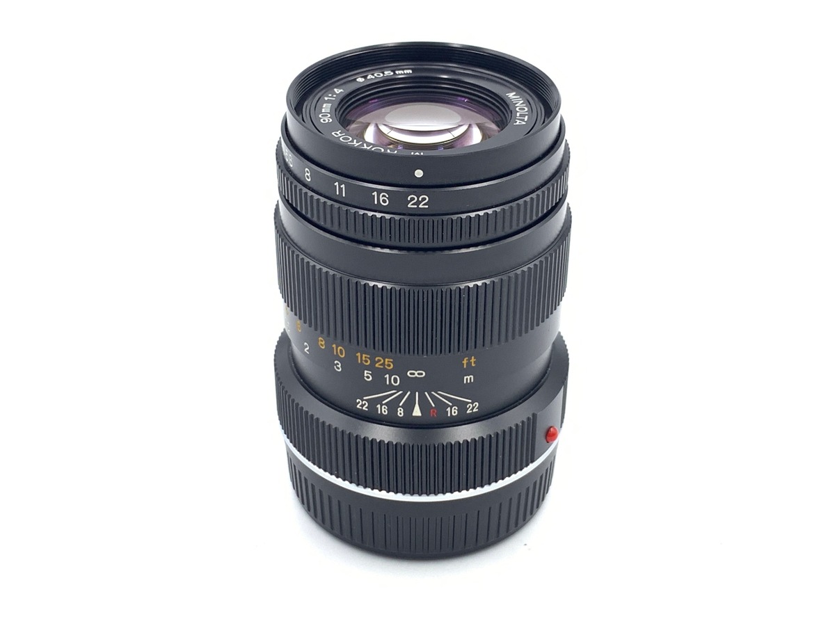 元箱付き！中身はライカ！MINOLTA M-ROKKOR 90mm f4 MINOLTA M-ROKKOR 90mm F4 (CLE) – ねりま中古カメラきつね堂