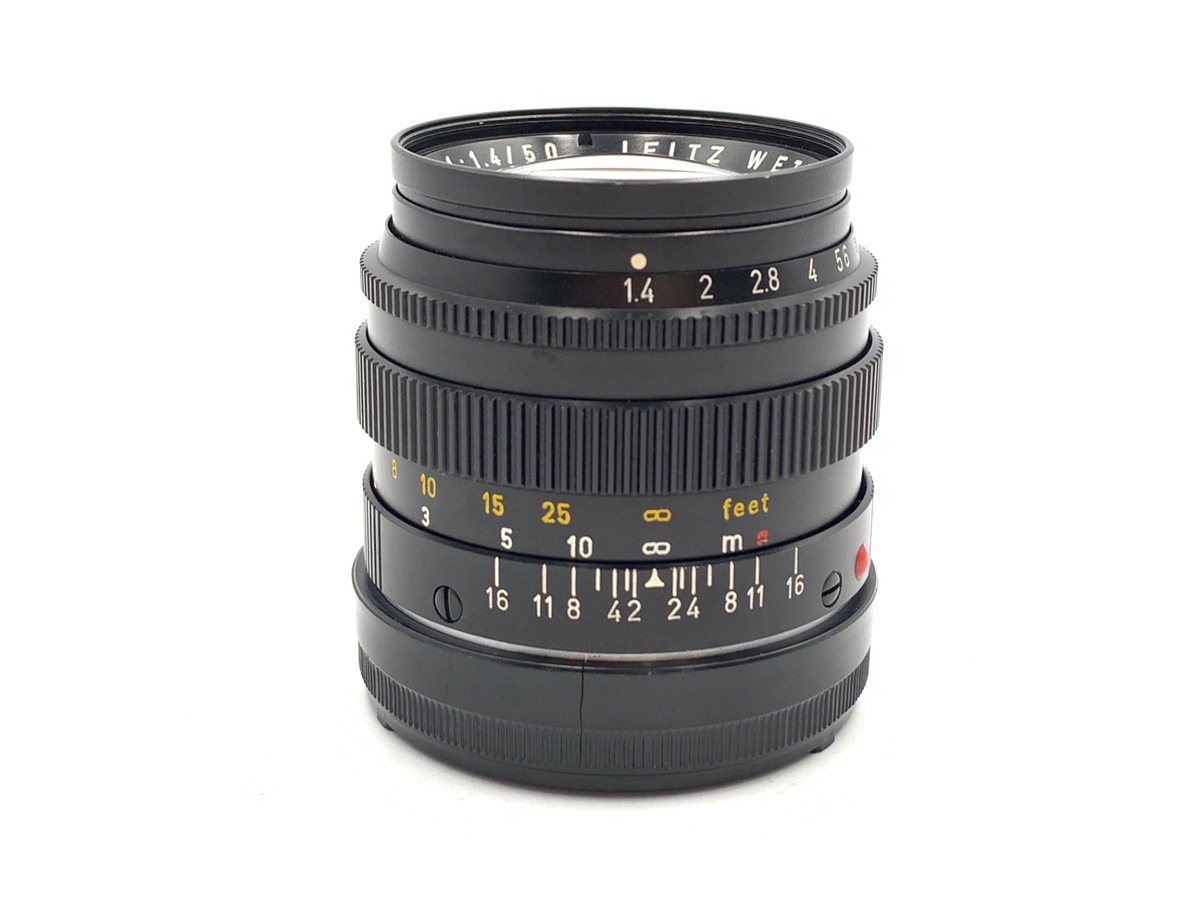 【中古】ライカ ズミルックスM 50mm F1.4 E43 ブラック
