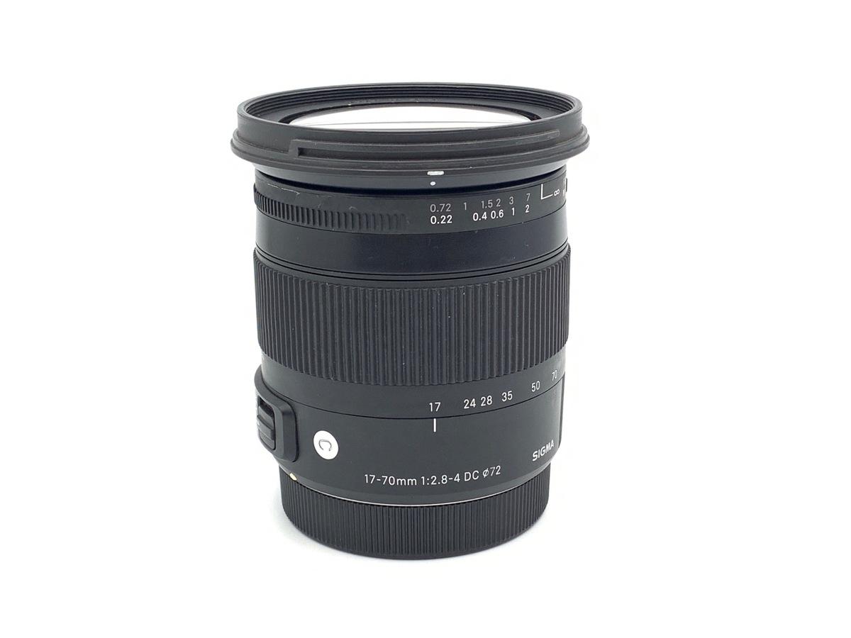 【中古】シグマ 17-70mm F2.8-4 DC MACRO OS HSM Contemporary キヤノン用