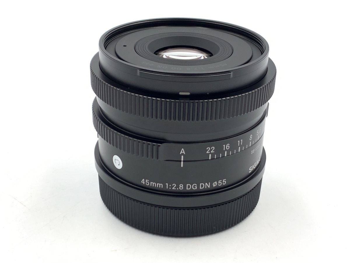 【中古】シグマ 45mm F2.8 DG DN Contemporary ライカL用