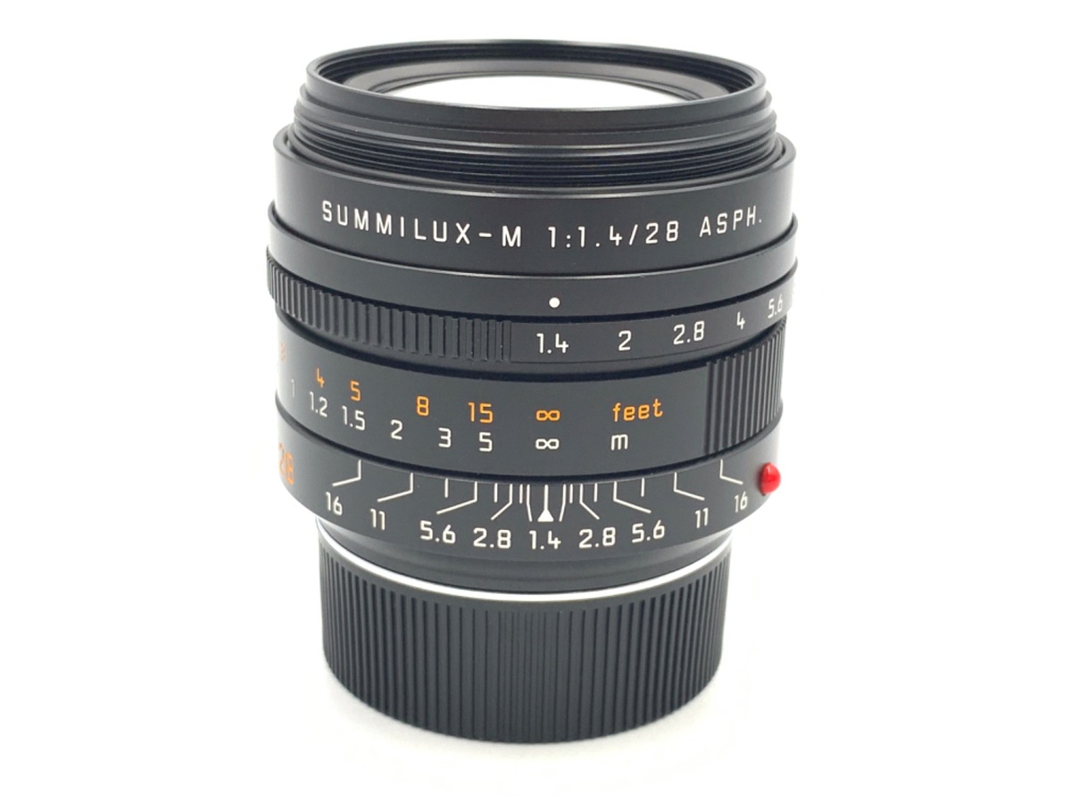 中古：A(美品)】ライカ ズミルックス M f1.4/28mm ASPH. ブラック