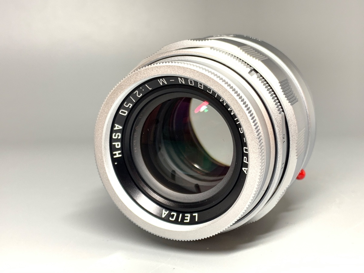 【中古】ライカ アポズミクロン M 50mm F2 ASPH.LHSA シルバー
