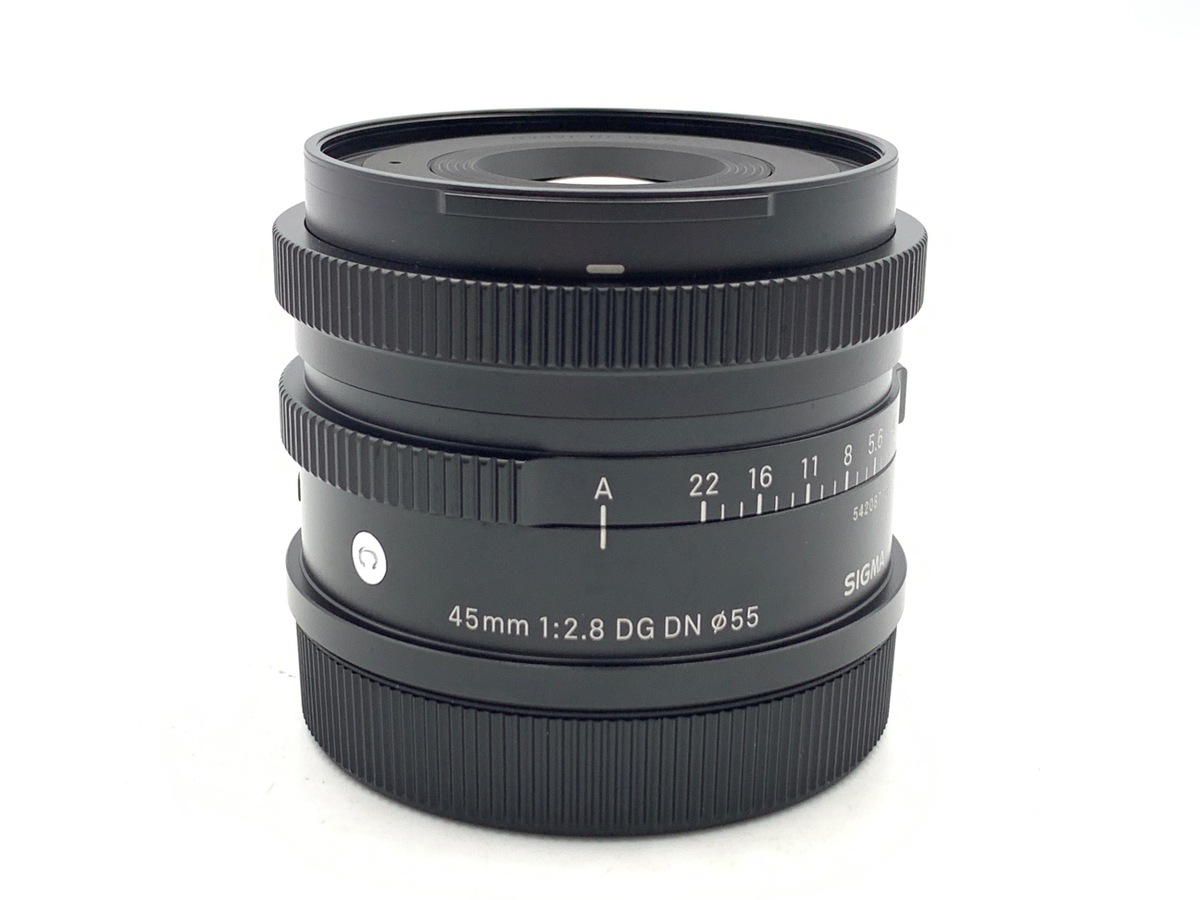 【中古】シグマ 45mm F2.8 DG DN Contemporary ライカL用