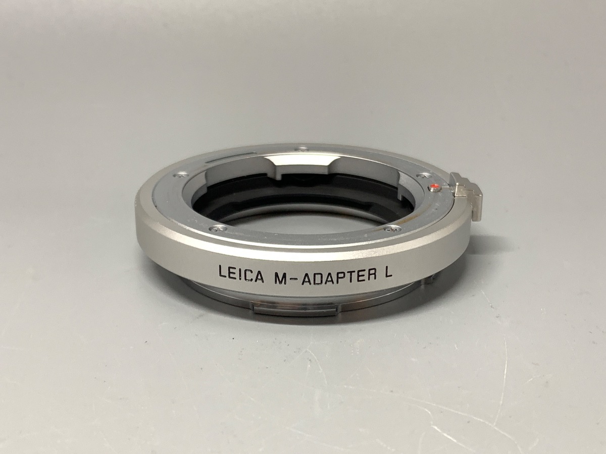 【中古】ライカ L用Mレンズアダプター シルバー [レンズ側：ライカM ボディ側：ライカSL/TL]