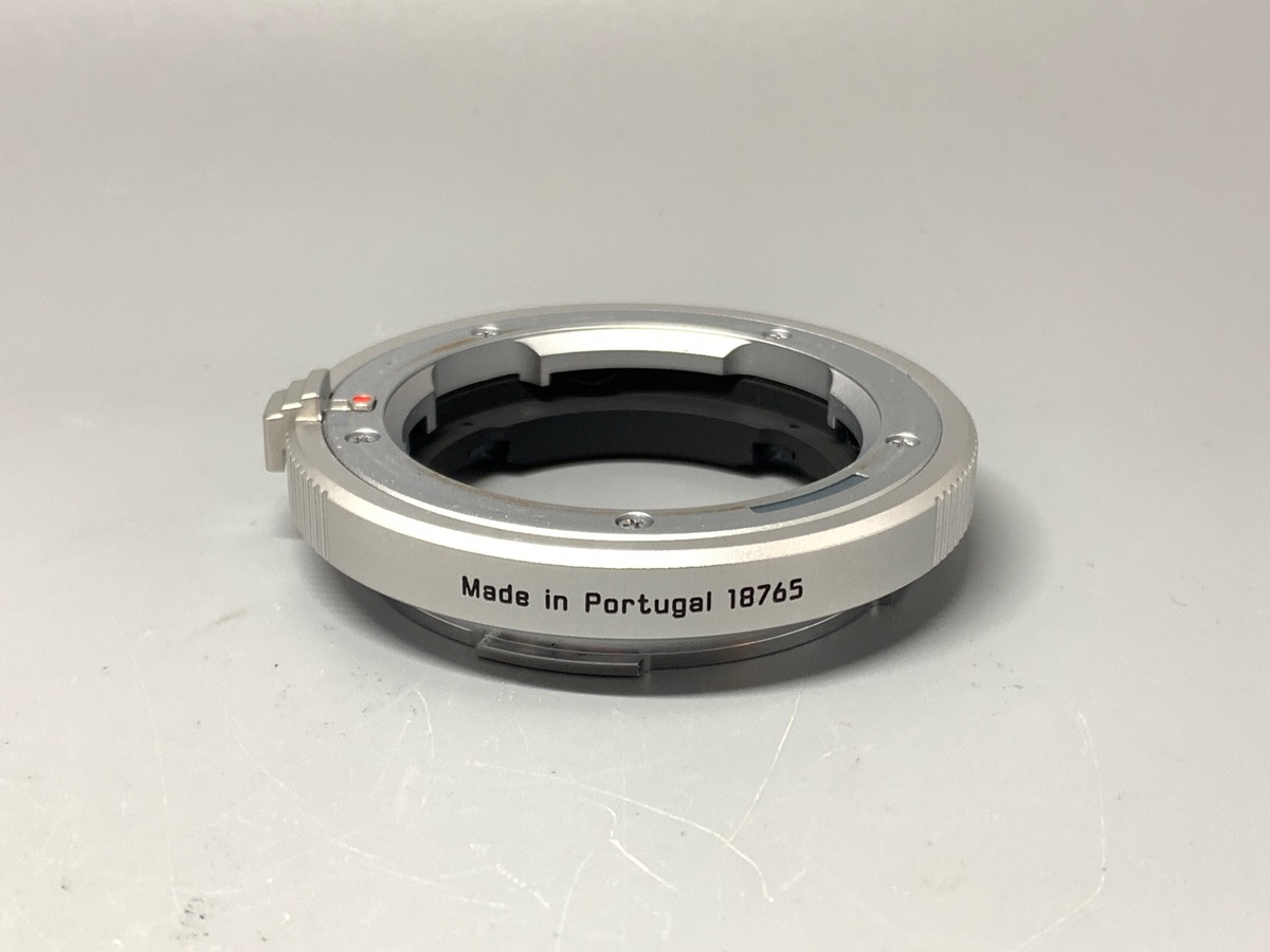 【中古】ライカ L用Mレンズアダプター シルバー [レンズ側：ライカM ボディ側：ライカSL/TL]