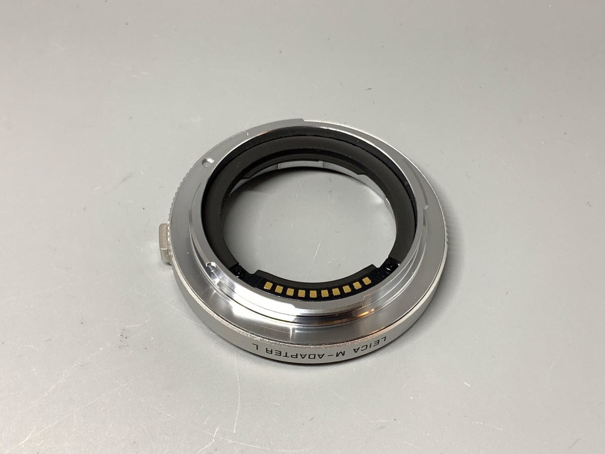 【中古】ライカ L用Mレンズアダプター シルバー [レンズ側：ライカM ボディ側：ライカSL/TL]