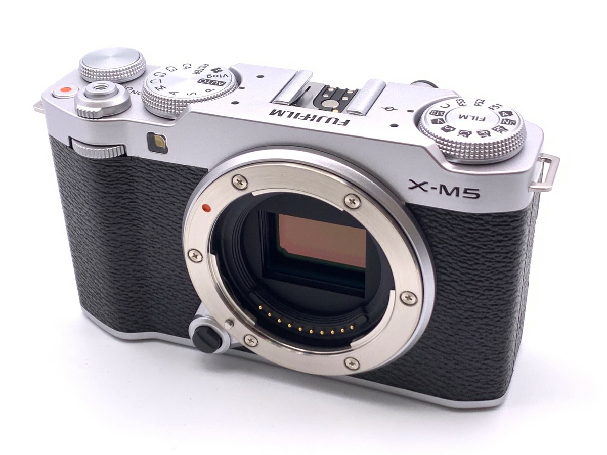 フジフィルム X-M5本体 シルバー (ボディーのみ) 富士フイルム FUJIFILM X-M5 ボディ シルバー｜新品通販フジヤカメラ