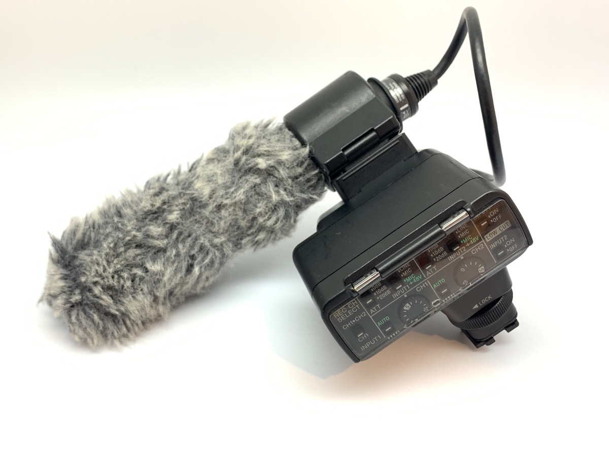 SONY XLRアダプターキット　XLR-K2M 動作確認済 中古：B(並品)】ソニー XLRアダプターキット XLR-K2M
