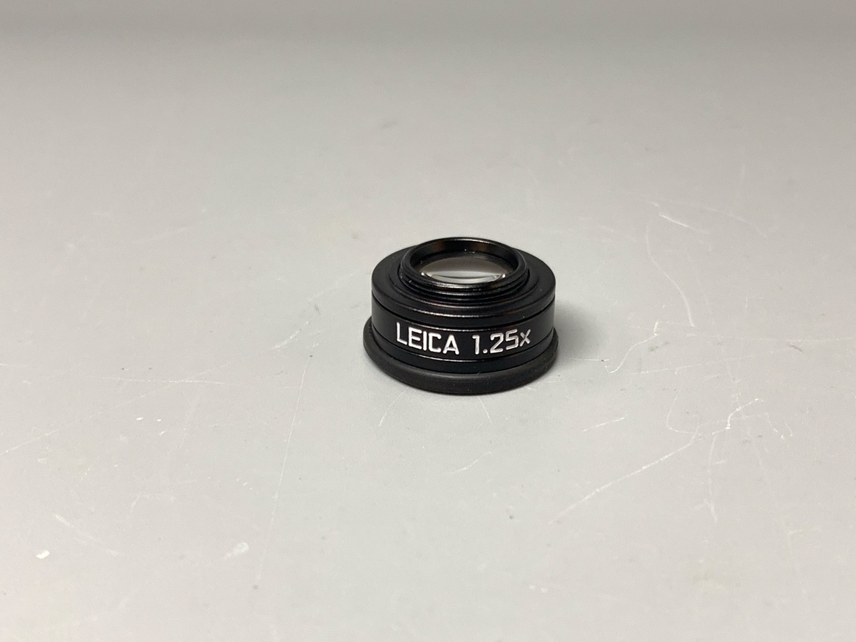 【中古】ライカ ビューファインダーマグニファイヤーM 1.25x