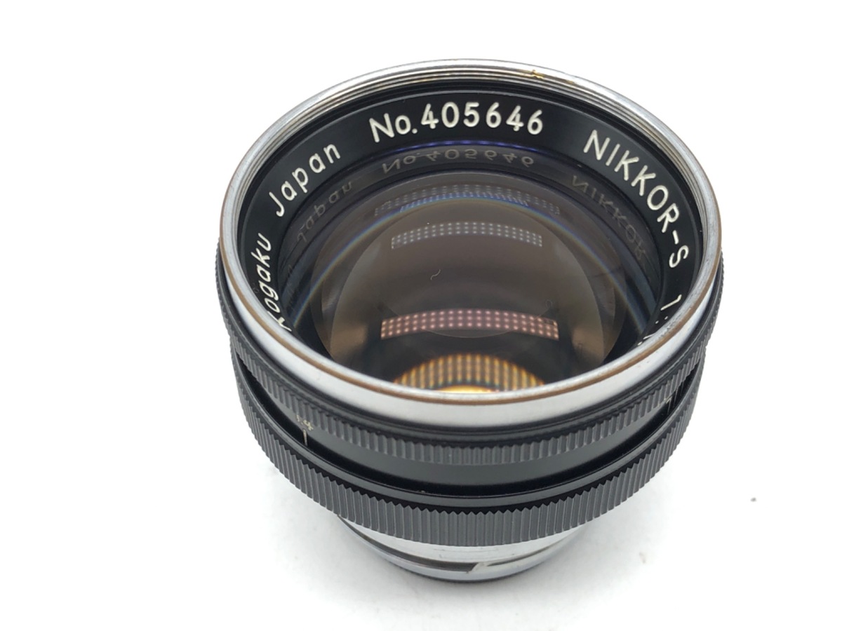 中古：B(並品)】ニコン Nikkor-S 50mm F1.4 ブラック | 2119341084209