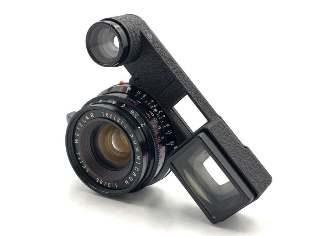 【中古】ライカ ズミクロンM 35mm F2 眼鏡付 ブラック