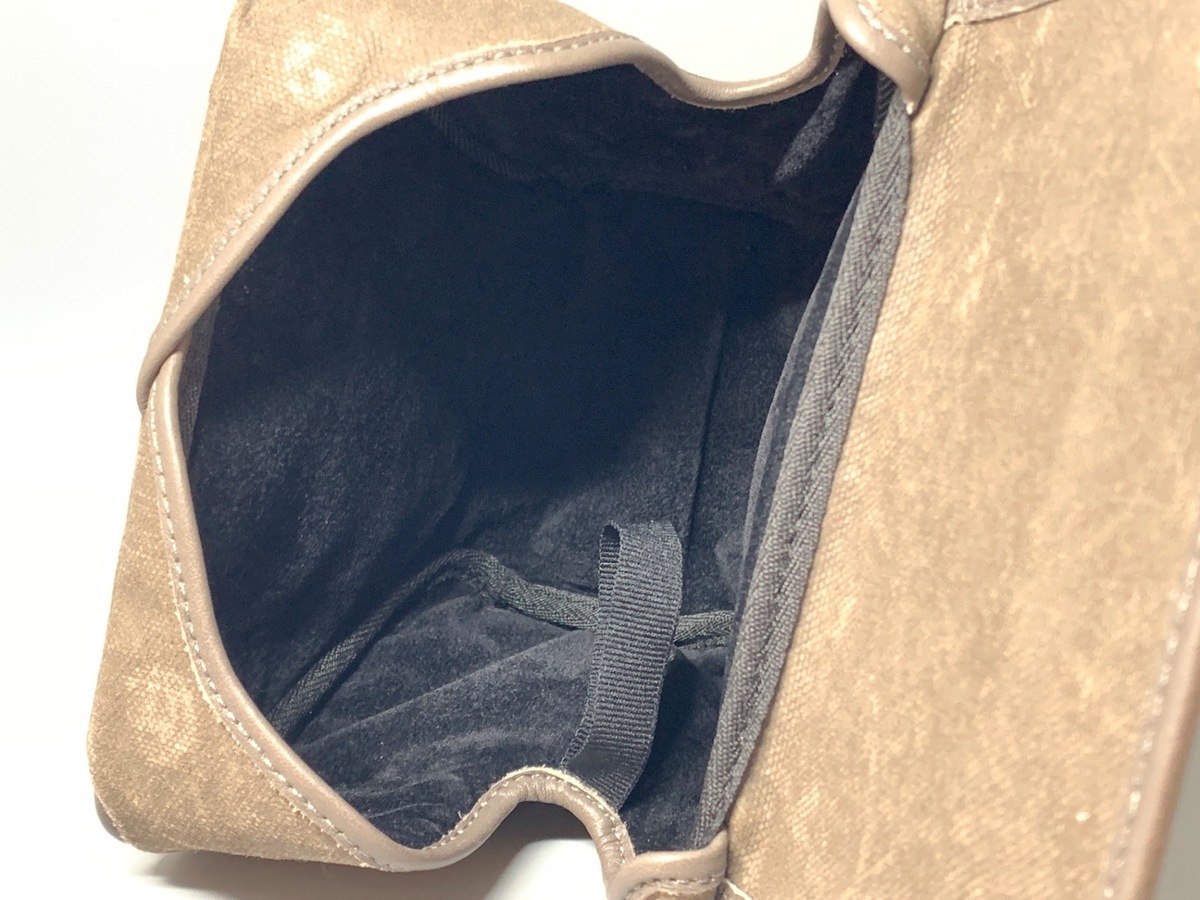 【中古】ライカ Q2用エタスポーチ コーテッドキャンバス ストーングレイ