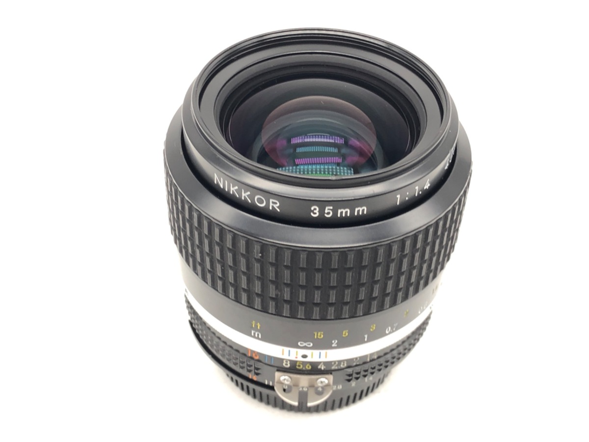 中古　Nikon ニコン Ai-s NIKKOR 35mm F1.4 動作未確認 nikon-ai-nikkor-3514-0602-2-