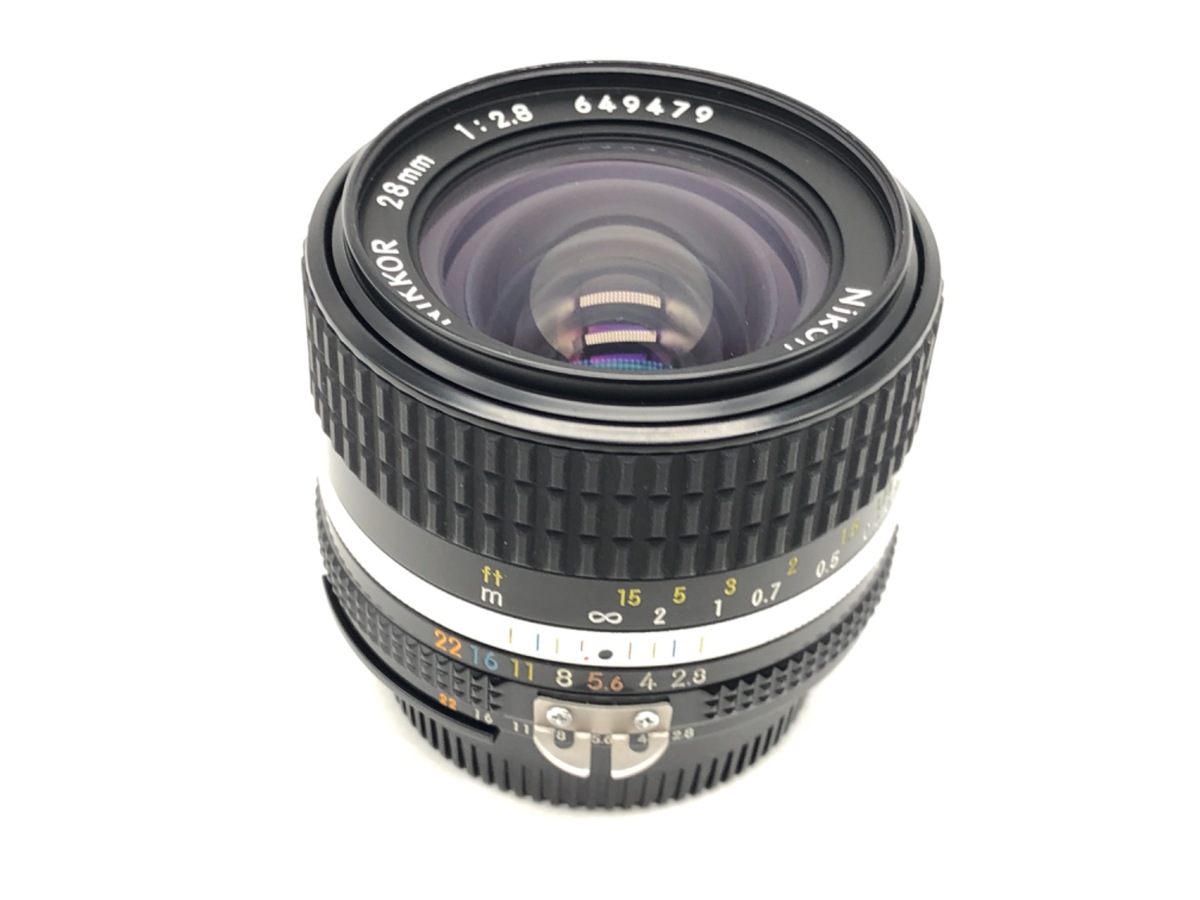 中古：AB(良品)】ニコン Ai Nikkor 28mm F2.8S | 2119341088856 | 中古