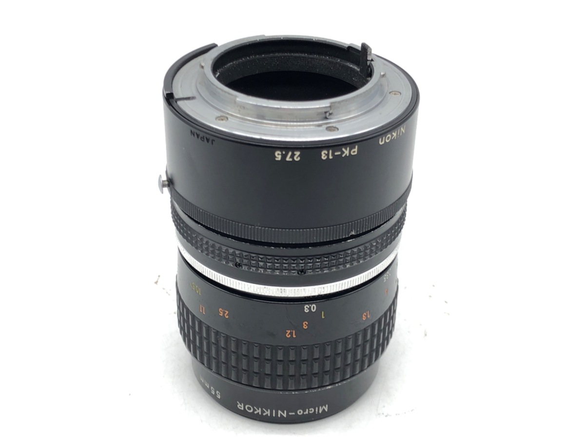 中古：AB(良品)】ニコン Ai Micro Nikkor 55mm F2.8S（PK-13付