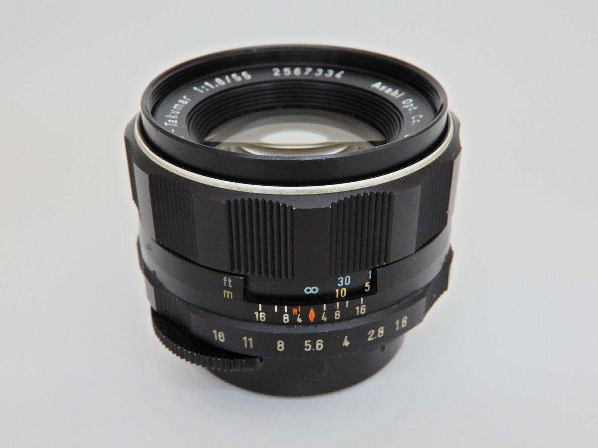 中古：B(並品)】ペンタックス SUPER-TAKUMAR 55mm F1.8 | 2442990239202