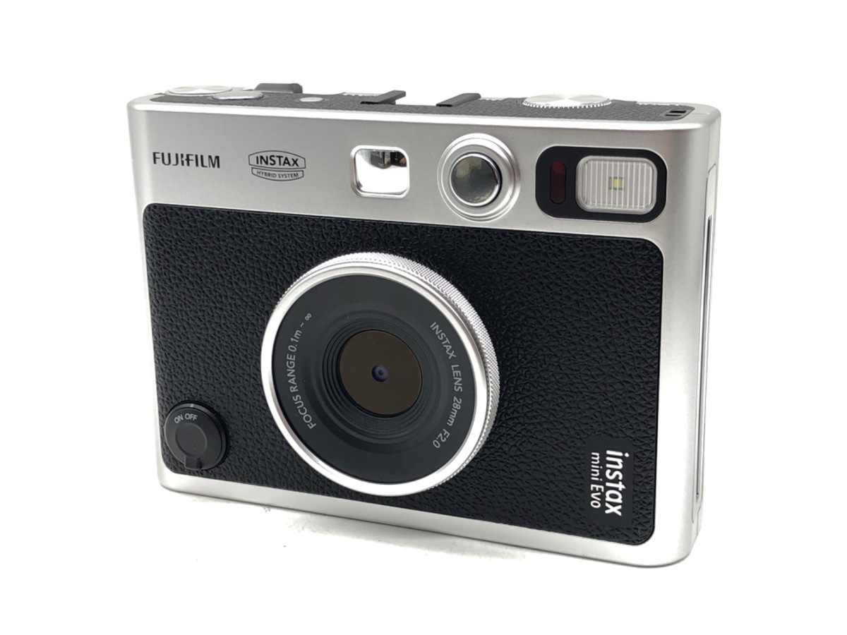 中古：AB(良品)】フジフイルム インスタントカメラ instax mini Evo 