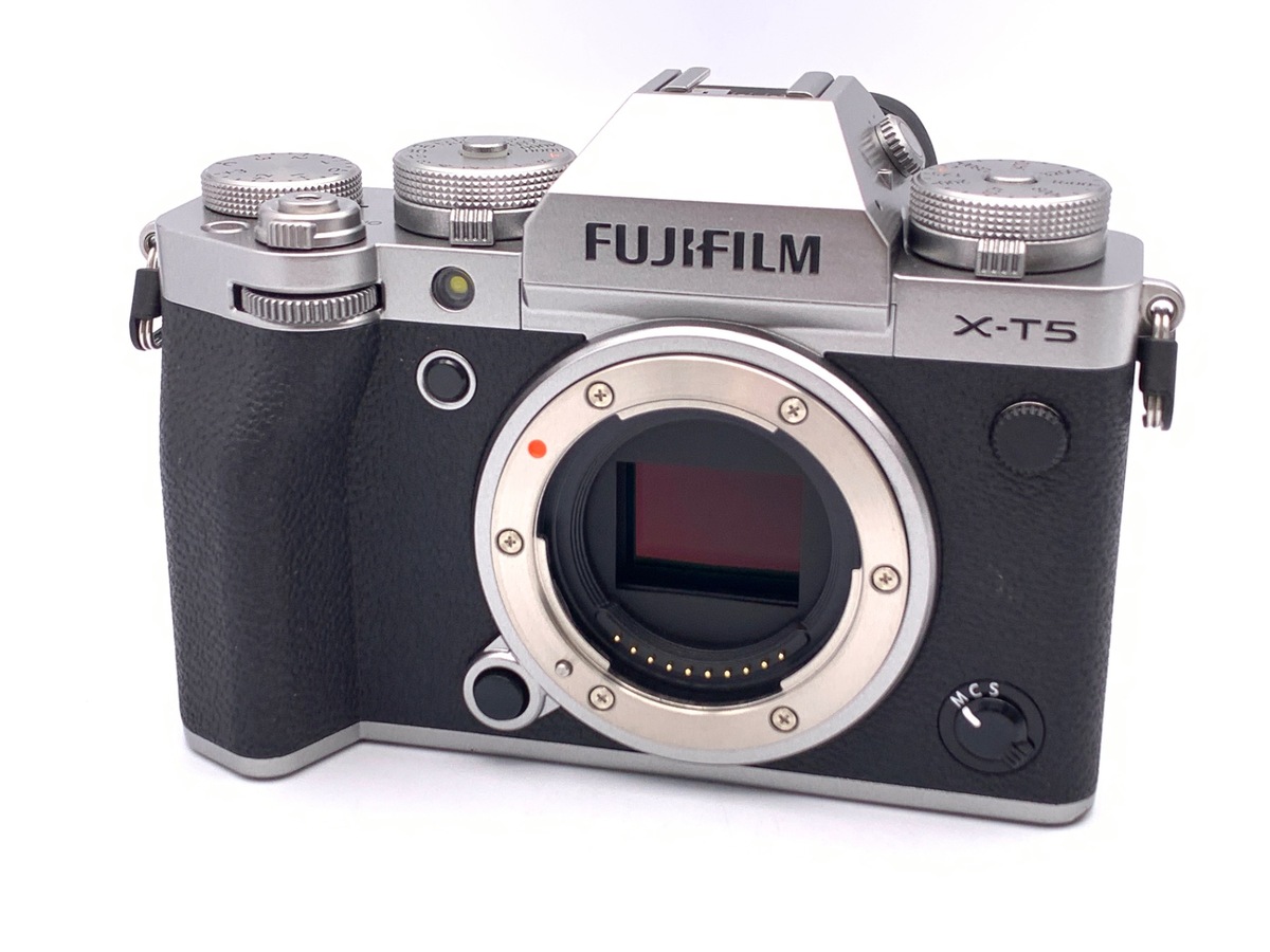 【中古】フジフイルム X-T5 ボディ シルバー