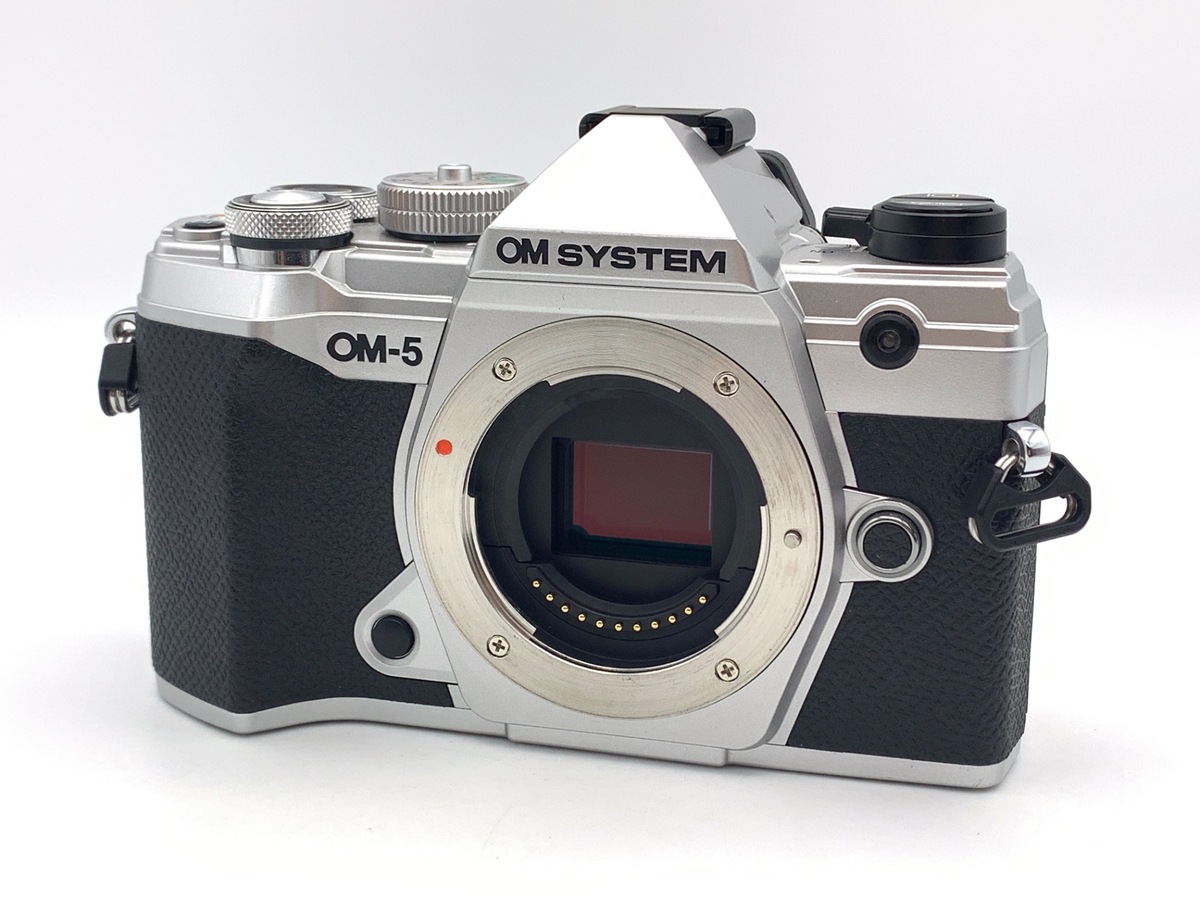 中古：A(美品)】OM SYSTEM OM-5 ボディ シルバー | 2119341095762