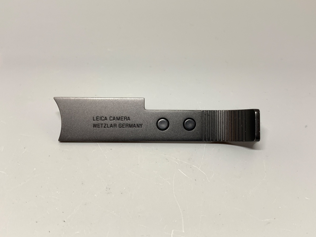 中古：B(並品)】ライカ Q3用サムレスト ブラック | 2119341097896 