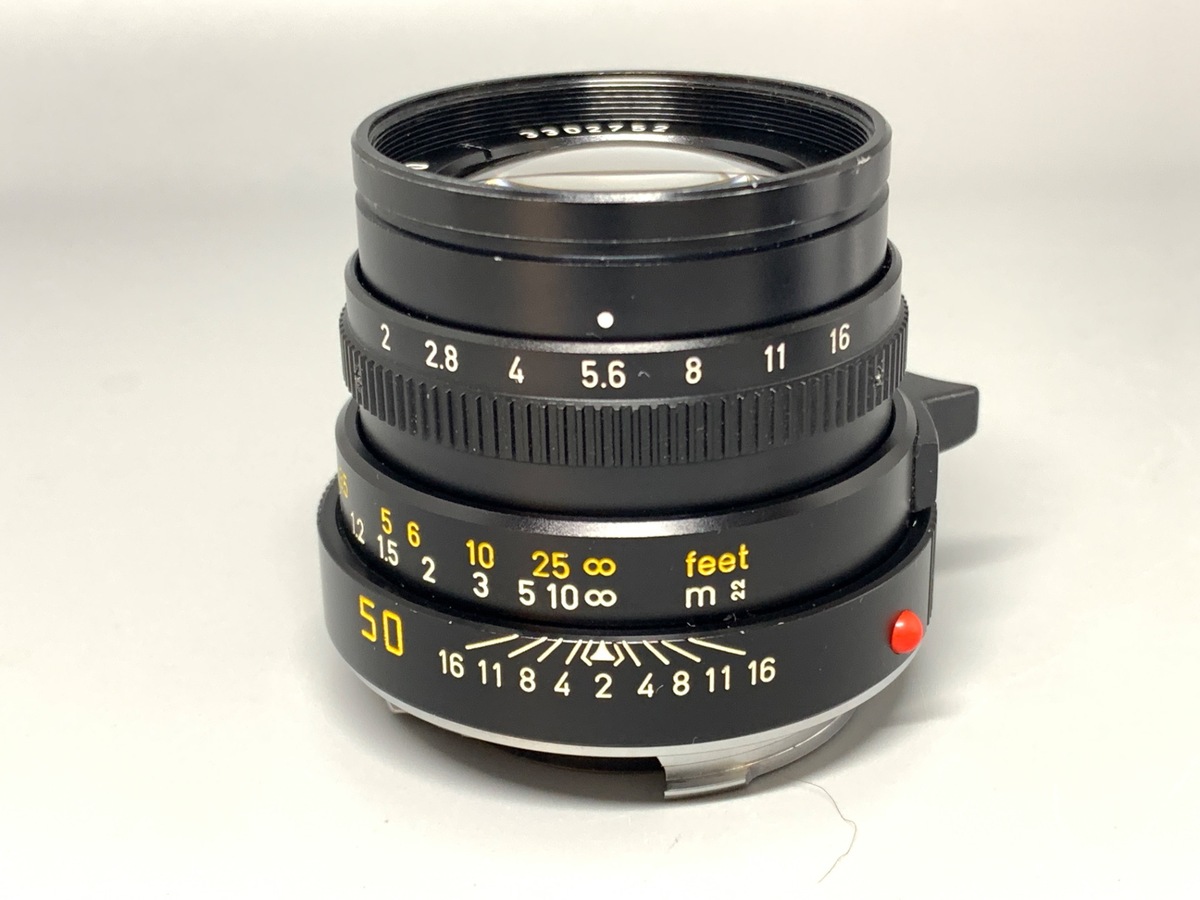 【中古】ライカ ズミクロンM 50mm F2 ブラック（3代目）