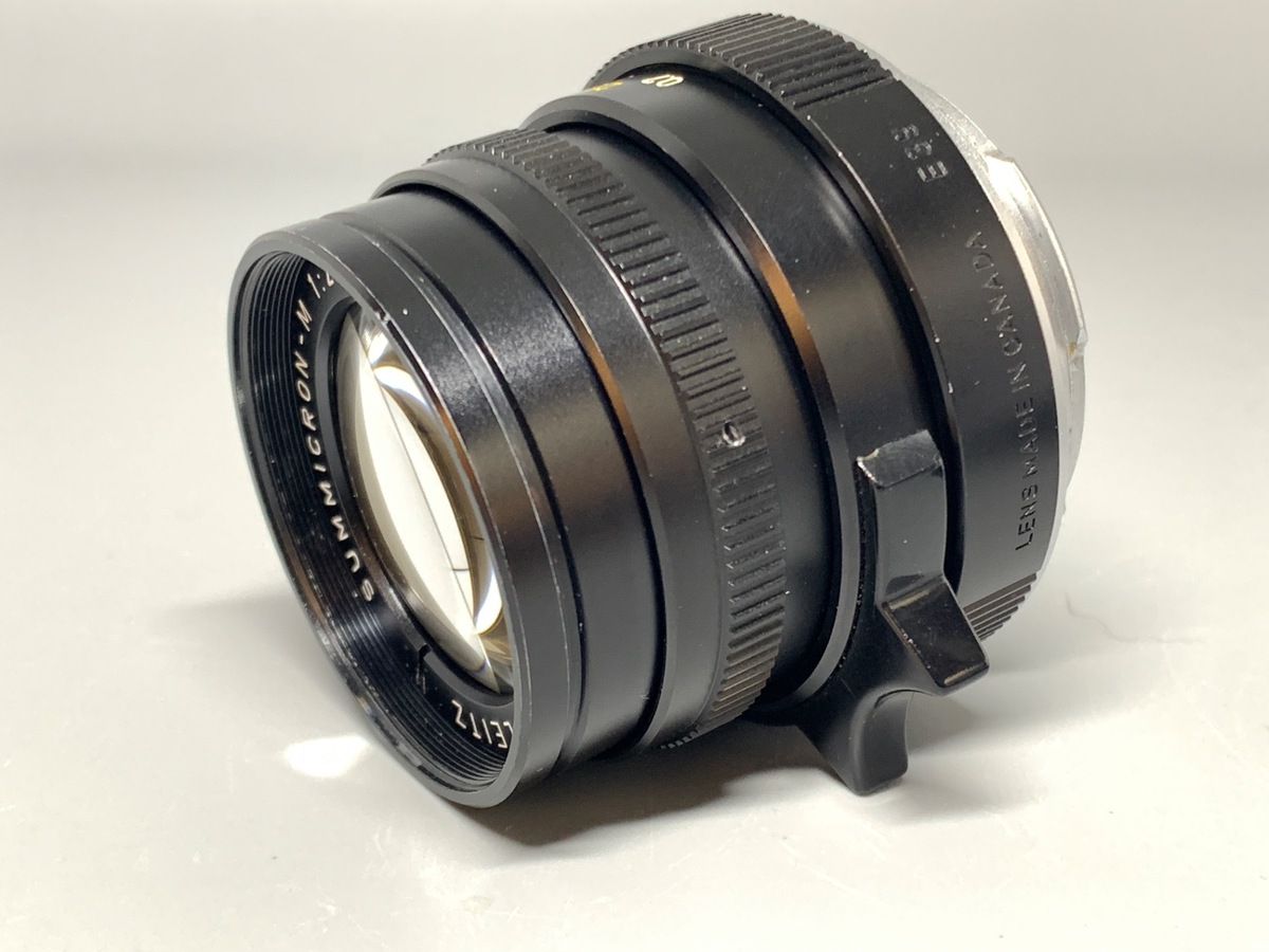 【中古】ライカ ズミクロンM 50mm F2 ブラック（3代目）