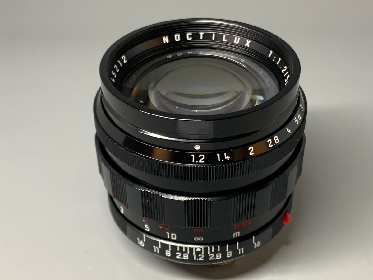 【中古】ライカ ノクティルックスM f1.2/50mm ASPH. グロッシーブラック