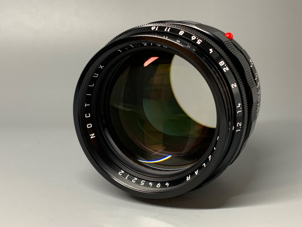 【中古】ライカ ノクティルックスM f1.2/50mm ASPH. グロッシーブラック