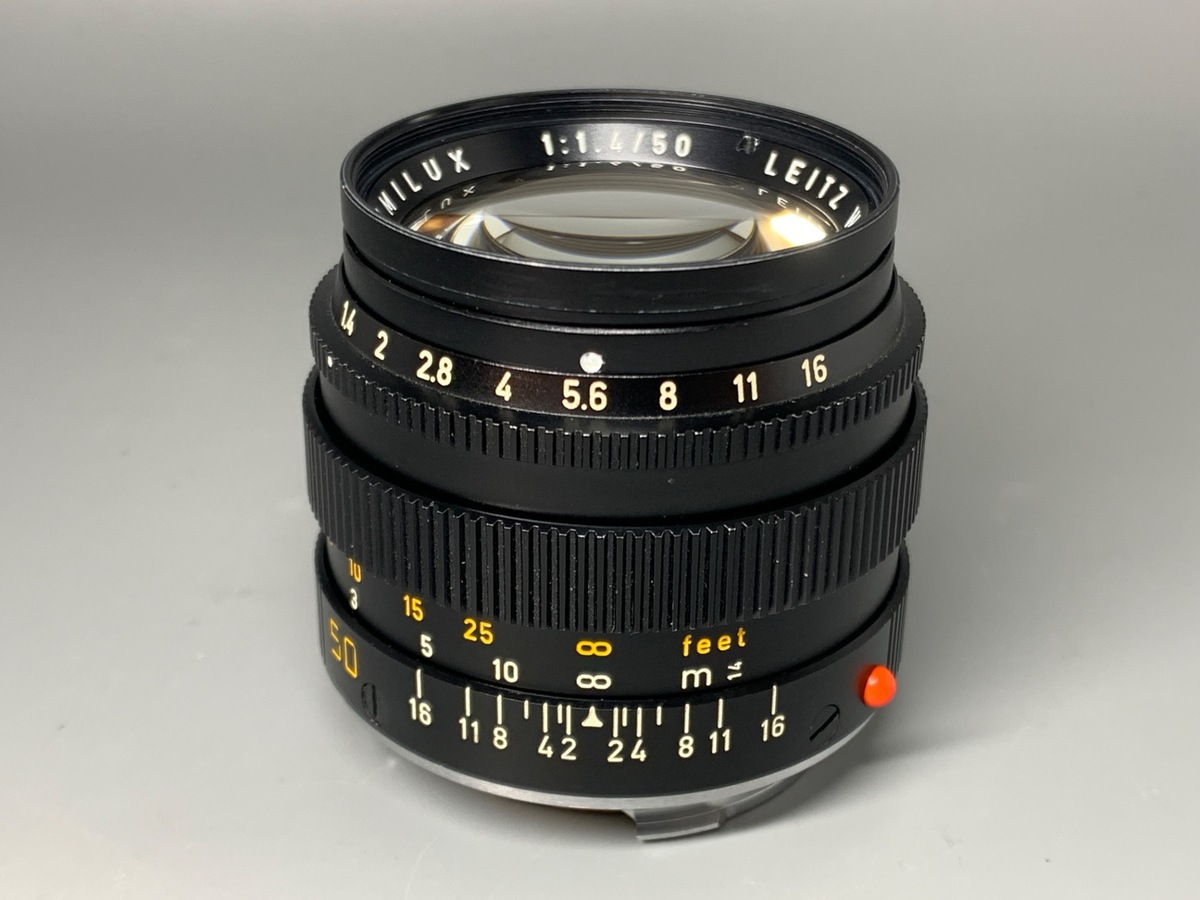 ライカ ズミルックスM 50mm F1.4 E43 ブラック 中古：AB(良品)】ライカ ズミルックスM 50mm F1.4 E43 ブラック