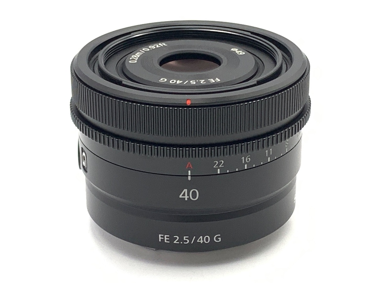 FE 40mm F2.5 G SEL40F25G 中古価格比較 - 価格.com
