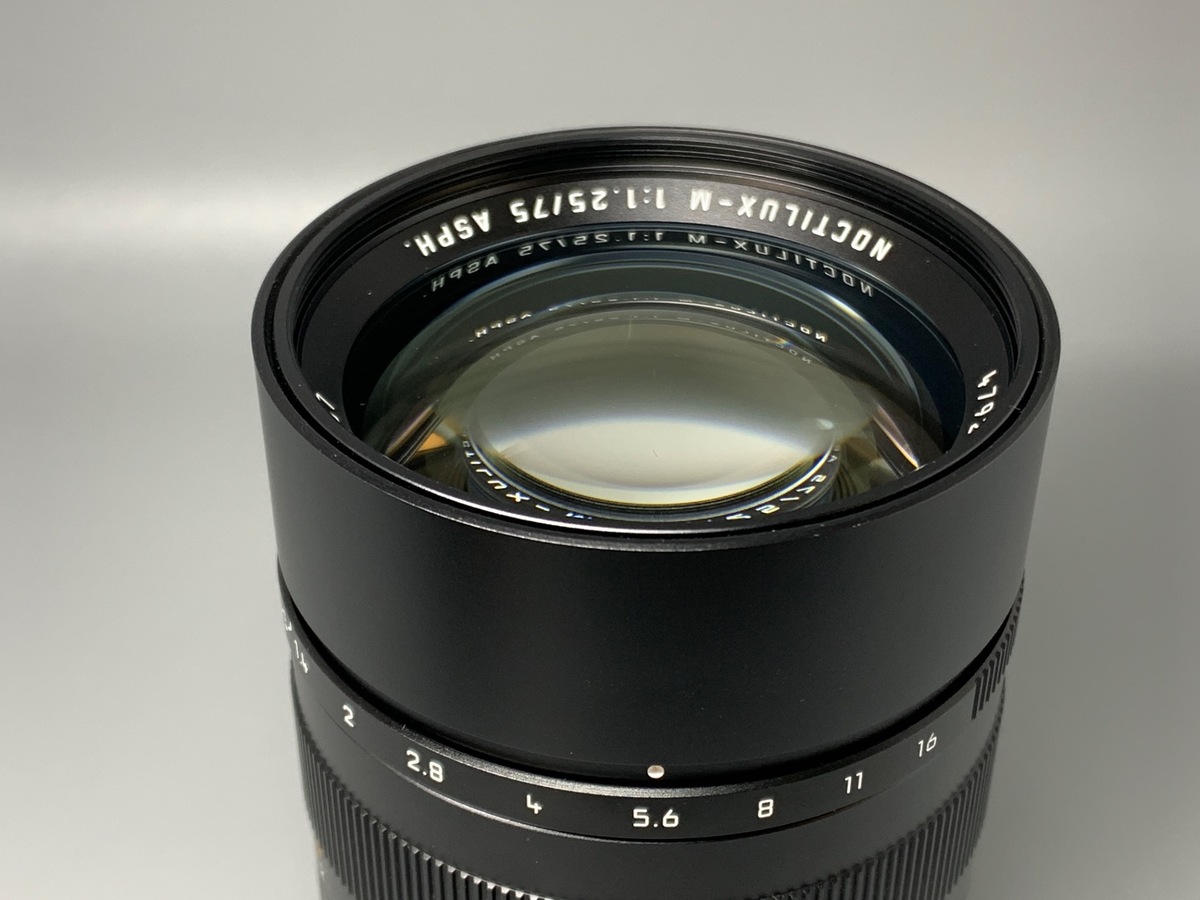 【中古】ライカ ノクティルックス M f1.25/75mm ASPH. ブラック