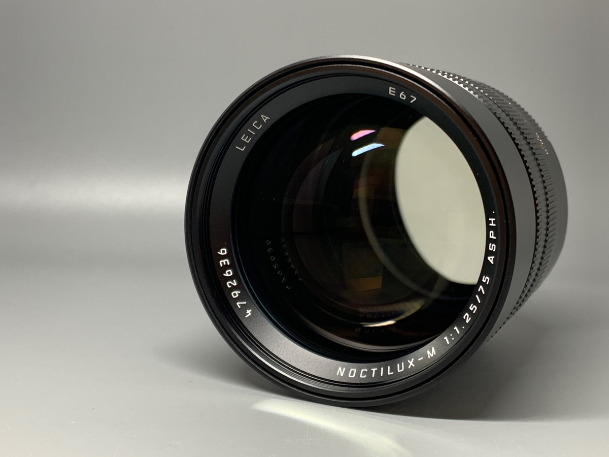 【中古】ライカ ノクティルックス M f1.25/75mm ASPH. ブラック