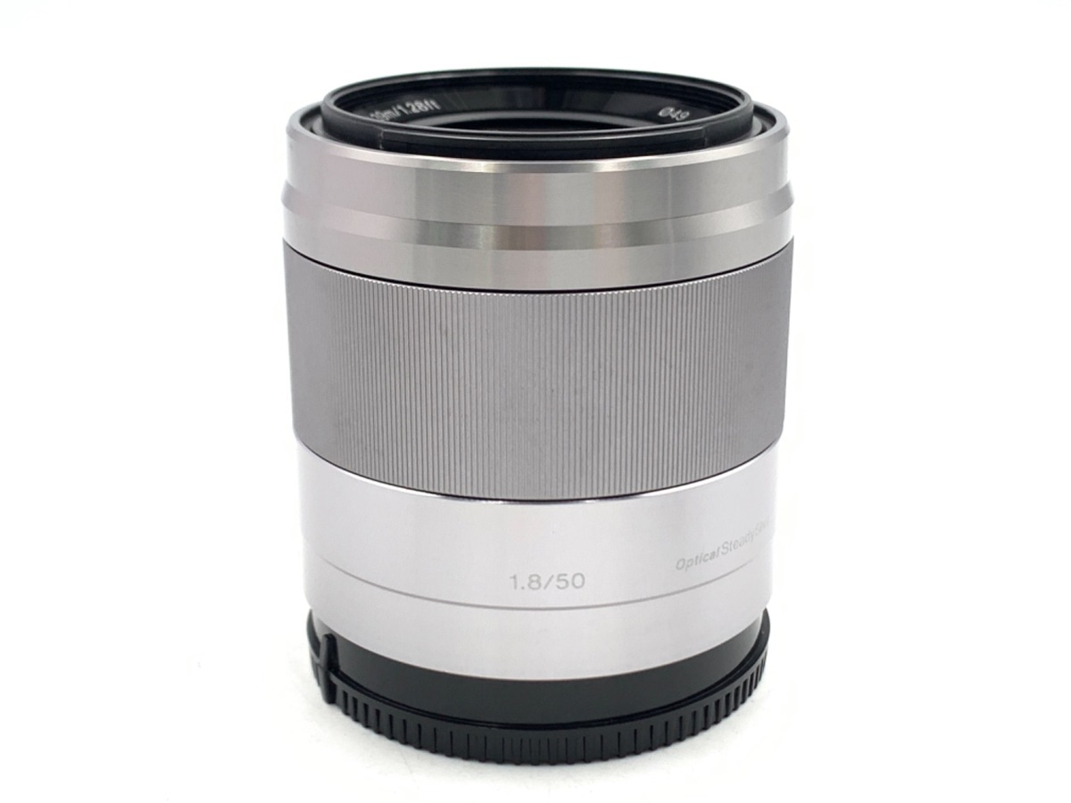 中古：AB(良品)】ソニー E 50mm F1.8 OSS [SEL50F18S] シルバー